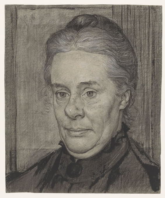 安娜·伊达·范德沙尔克·范德霍文夫人肖像