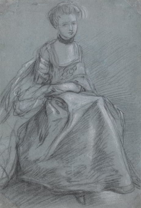 Thomas Gainsborough - A Woman Seated