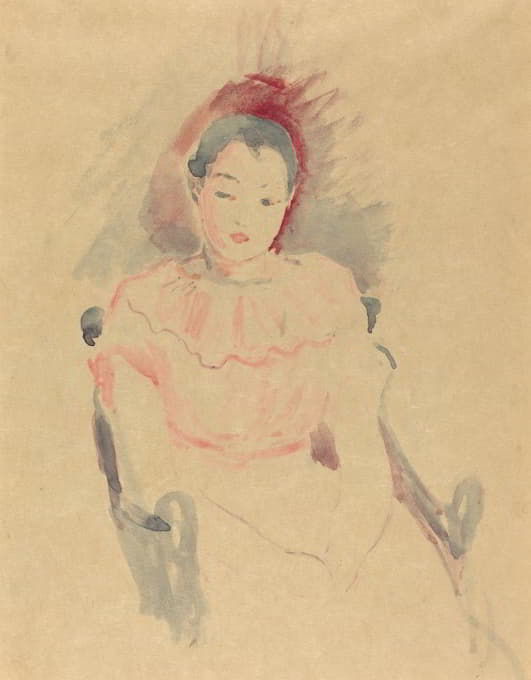 Berthe Morisot - Girl Seated