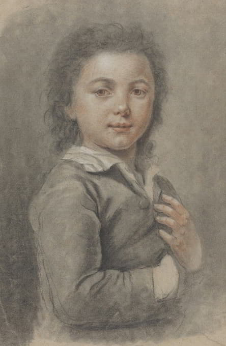 Catherine Lusurier - Portrait of a Young Boy