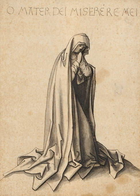 Workshop of Hans Holbein the elder - Mary as Our Lady of Sorrows