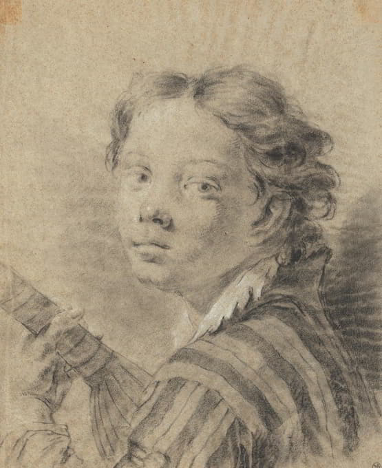 Giovanni Battista Piazzetta - A Boy with a Lute