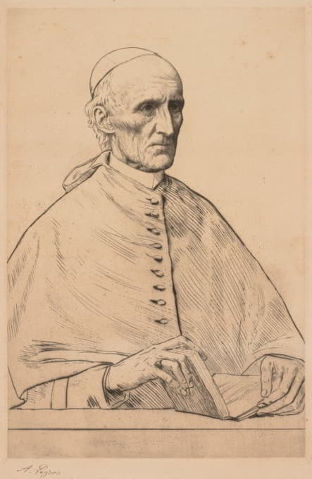 Alphonse Legros - Cardinal Manning