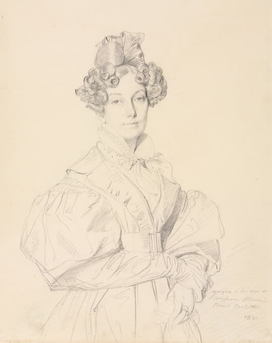 Jean Auguste Dominique Ingres - Madame Désiré Raoul-Rochette