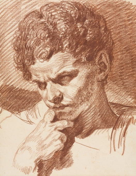 Jean-Baptiste Greuze - Head of Caracalla