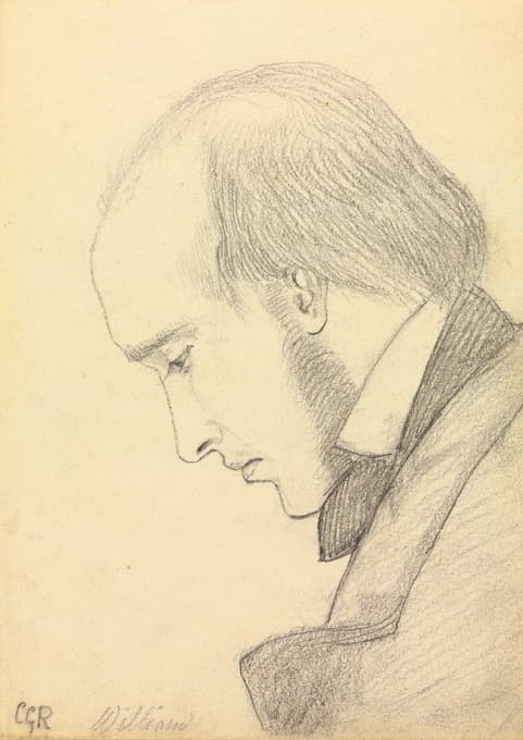 Christina Georgina Rossetti - Portrait of William Michael Rossetti