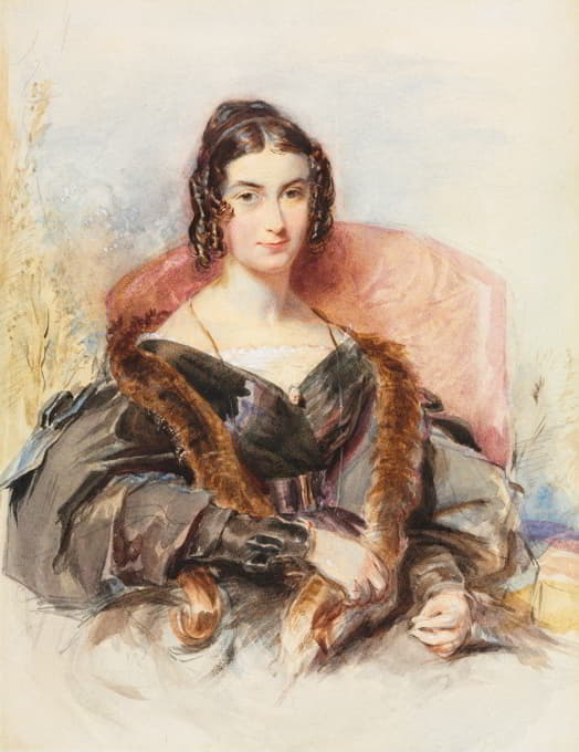 George Richmond - Portrait of a Woman