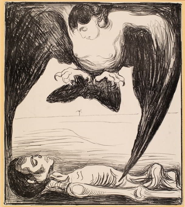 Edvard Munch - Harpy