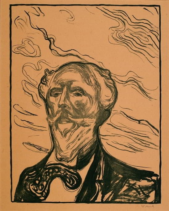 Edvard Munch - Holger Drachmann