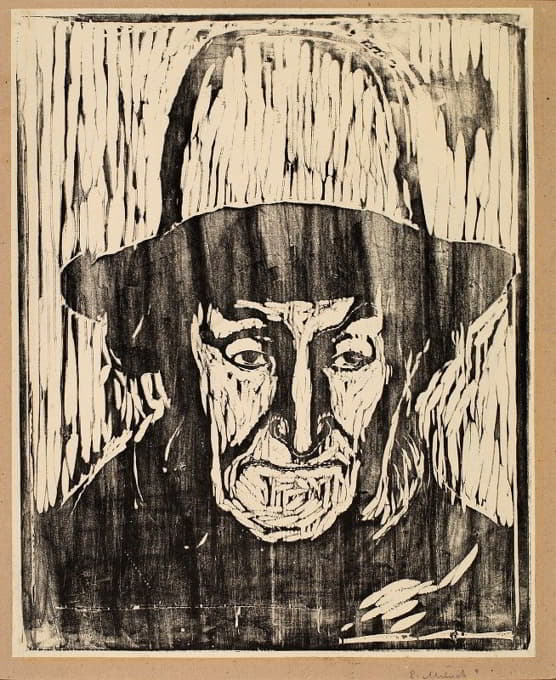 Edvard Munch - The Old Fisherman