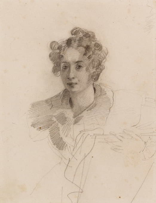 Eugène Devéria - Madame Victor Hugo