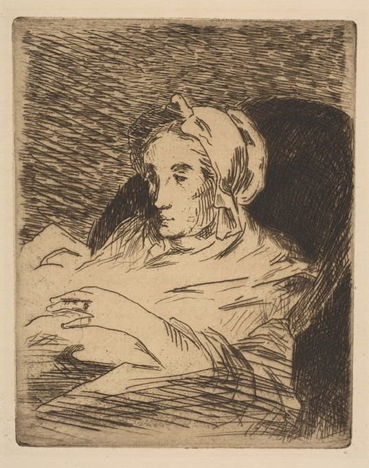 Édouard Manet - The Convalescent (Suzanne Manet)