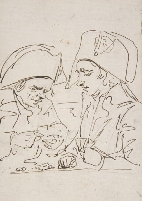Vivant Denon - Replacements in the Parisian Guard Playing Cards in 1795