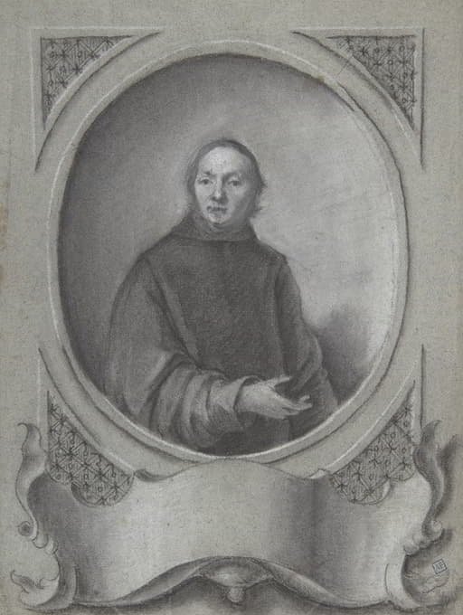 Bartolommeo Nazari - Portrait of a Man in a Monastic Habit