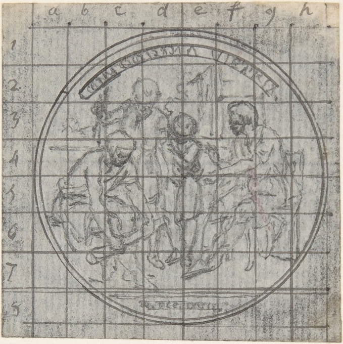 Hubert-François Gravelot - Design for a Box-Lid or Medal
