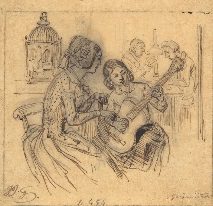 杰罗姆·帕图罗插图，路易·雷堡，巴黎，1846年