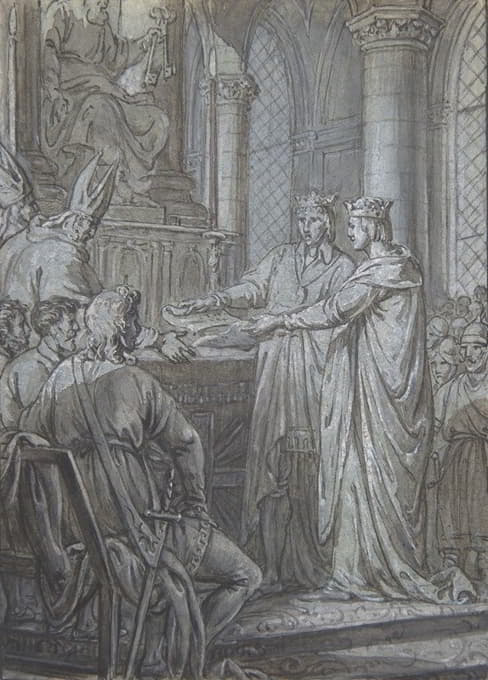 882年，路易三世和卡洛曼向王国的伊芙克人保证了他们的忠诚