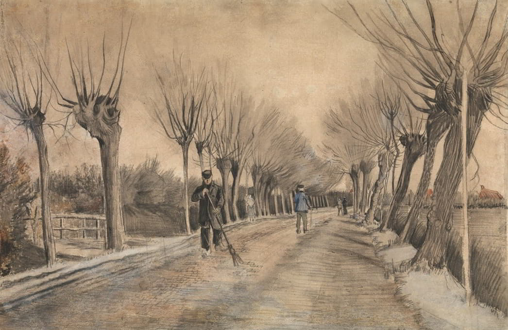 Vincent van Gogh - Road in Etten