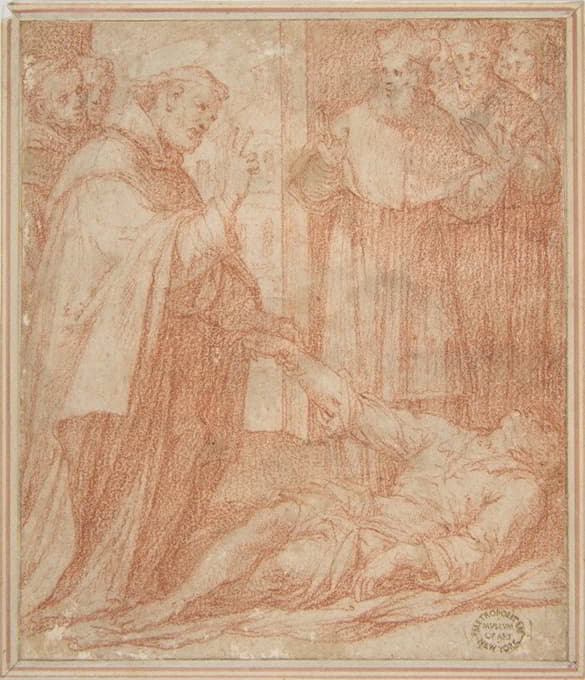 Camillo Procaccini - Saint Francis of Assisi Resuscitating a Dead Youth