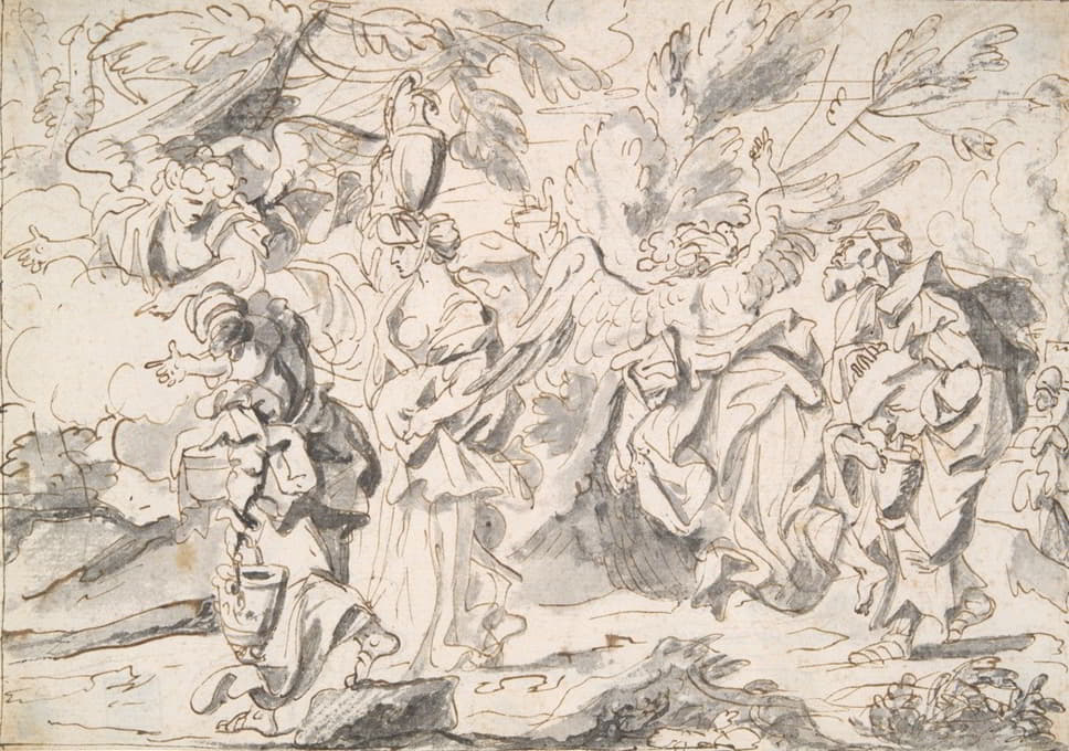 Jean-Baptiste Corneille - Destruction of Sodom