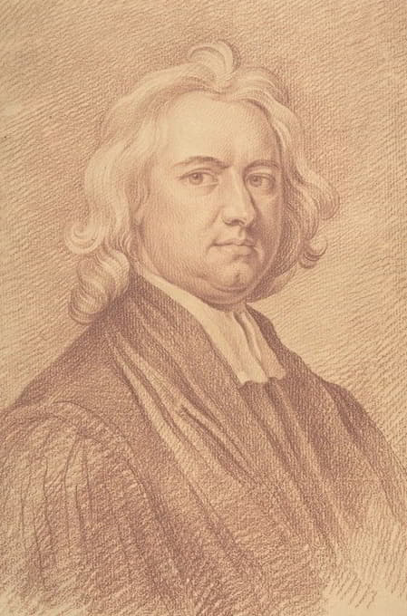 Johann Daniel Preissler - Portrait of a Clergyman or a Jurist