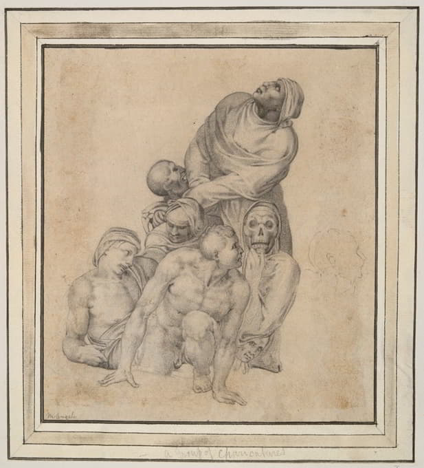 Michelangelo - A Group of the Resurrected after ‘The Last Judgment’