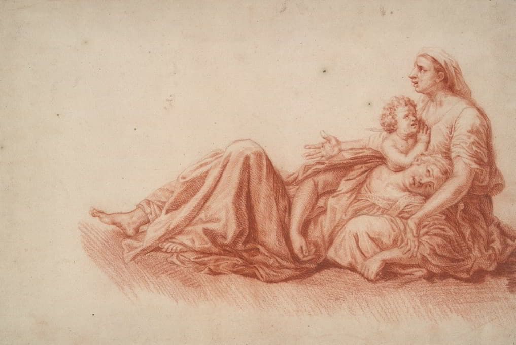 Style of Abraham van Diepenbeeck - Study for the Massacre of the Innocents