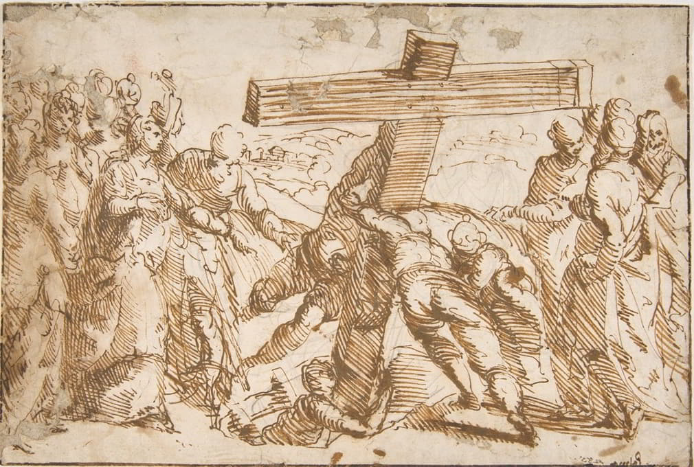 Bernardo Strozzi - The Discovery of the True Cross