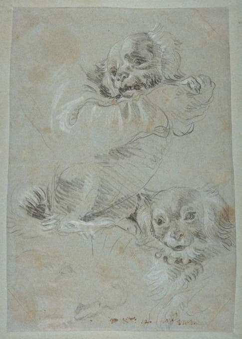 Giovanni Domenico Tiepolo - Three Dogs