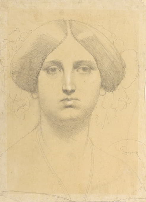 Jean Auguste Dominique Ingres - Madame Moitessier