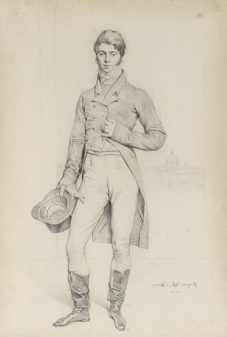Jean Auguste Dominique Ingres - Portrait of Lord Grantham