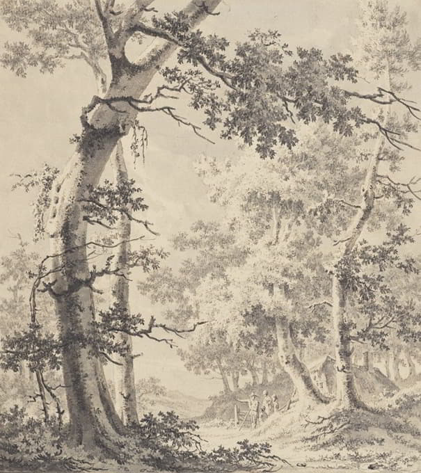 Paulus van Liender - Wooded Landscape