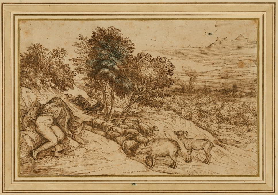 Titian - Pastoral Scene