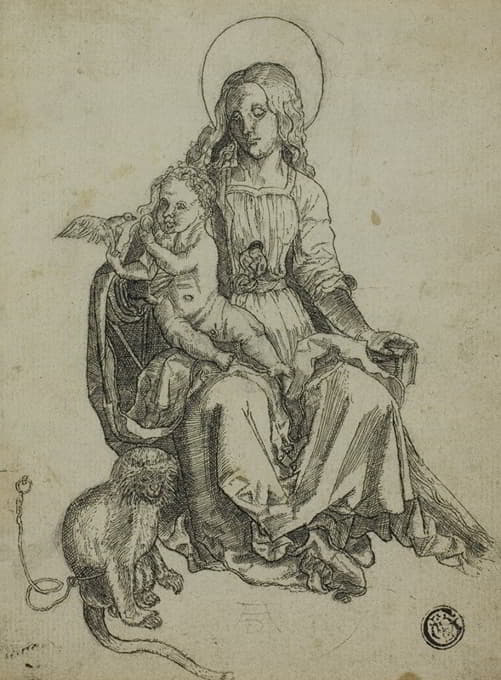 After Albrecht Dürer - Madonna with the Monkey