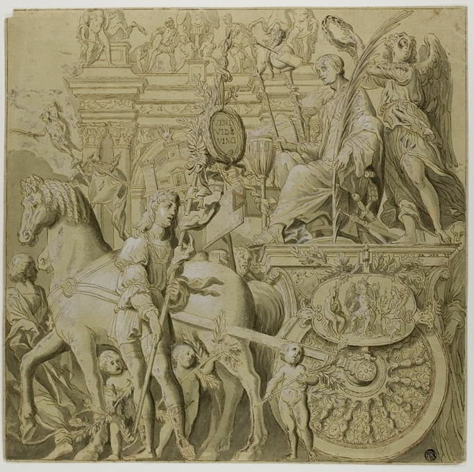 凯撒大帝的胜利；第九幅油画