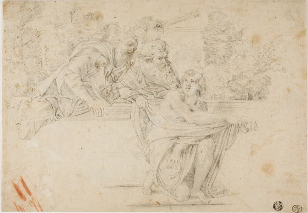 After Annibale Carracci - Susanna and the Elders