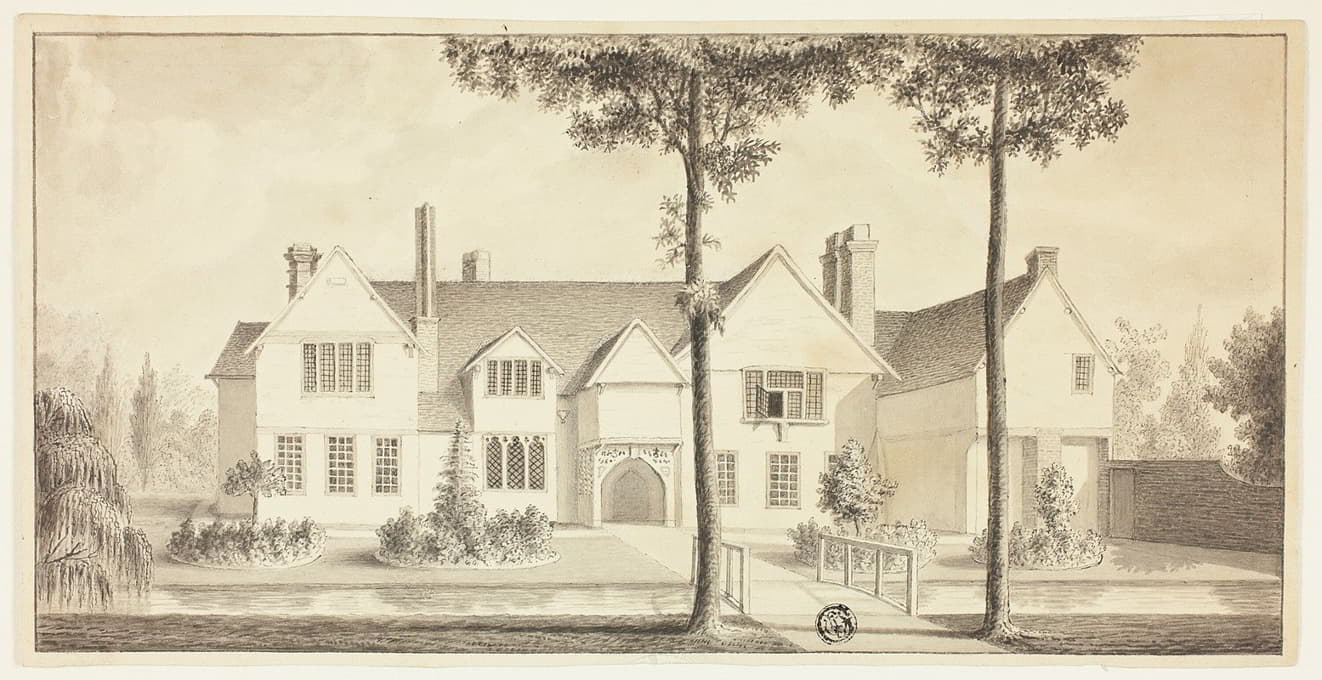 Circle of Humphrey Repton - Tudor Cottage