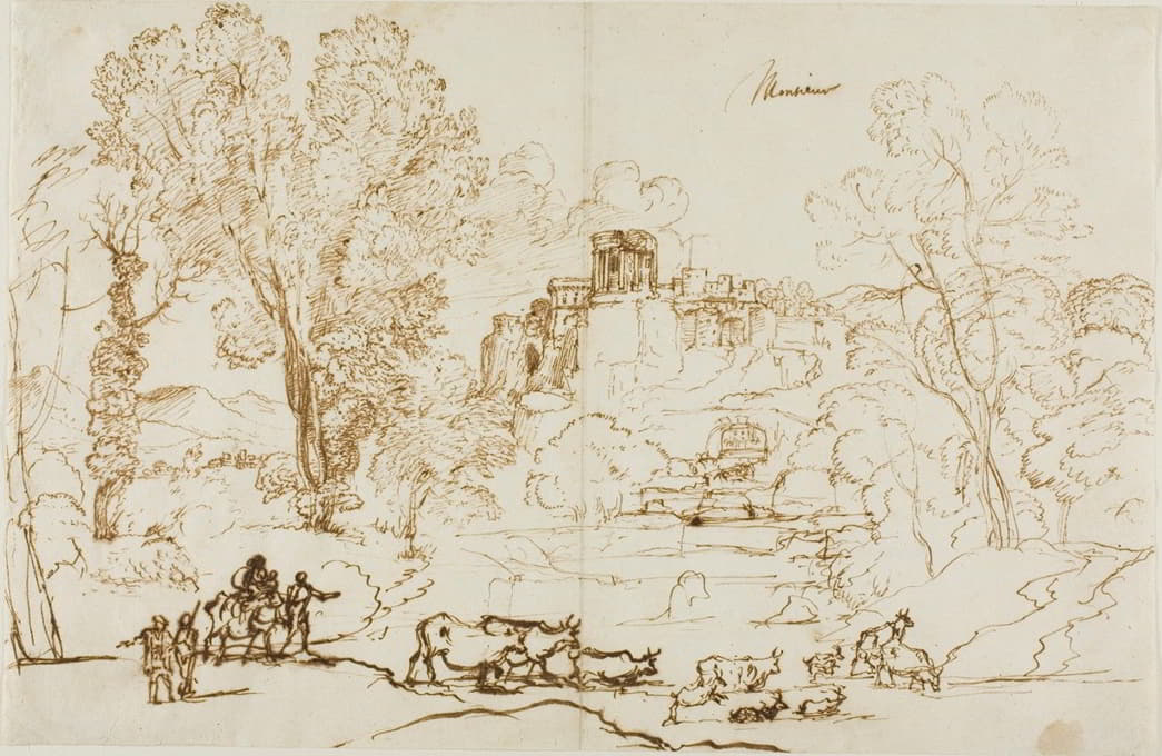 Claude Lorrain - Classical Landscape – Tivoli