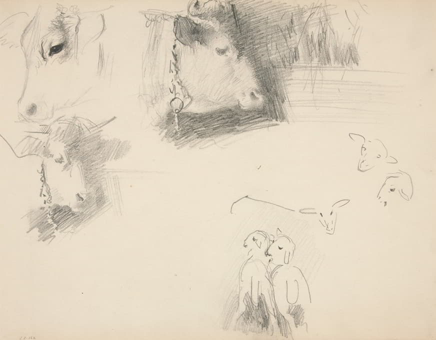 John Singer Sargent - Cows and Sheep