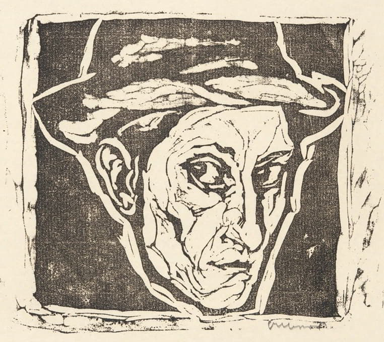 Josef Albers - Self-Portrait