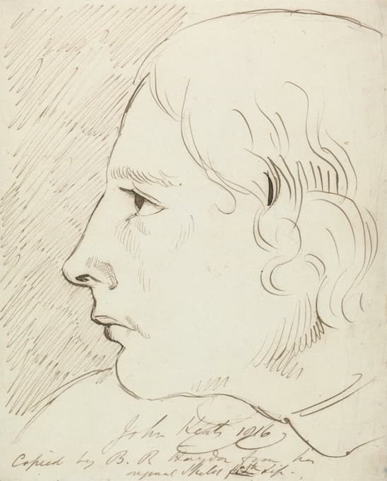 Benjamin Robert Haydon - John Keats