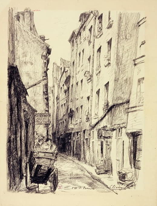 Camille Bourget - La rue de Venise