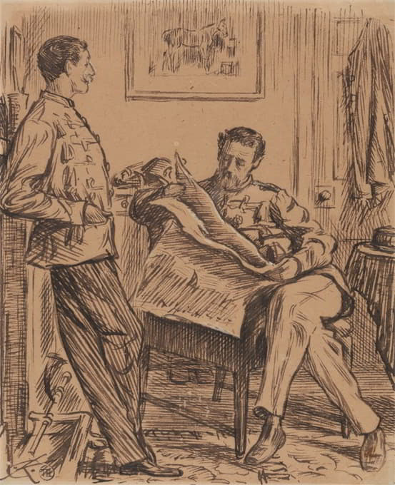 女王的英语；1877年8月11日“潘趣”中的插图