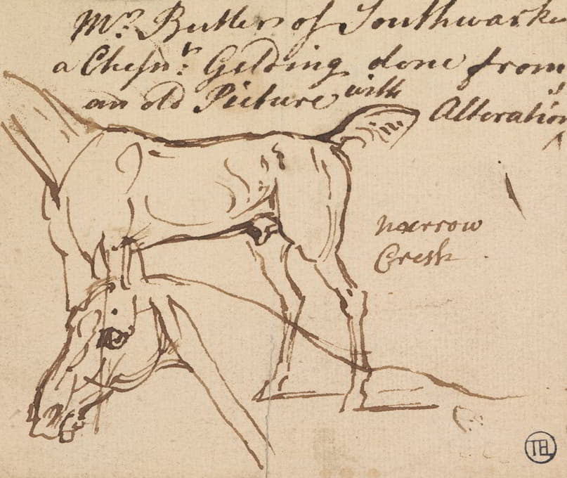 James Seymour - Sketches of a Gelding