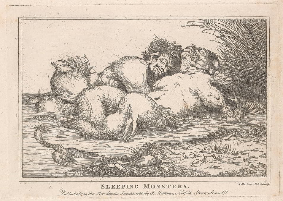 John Hamilton Mortimer - Sleeping Monsters