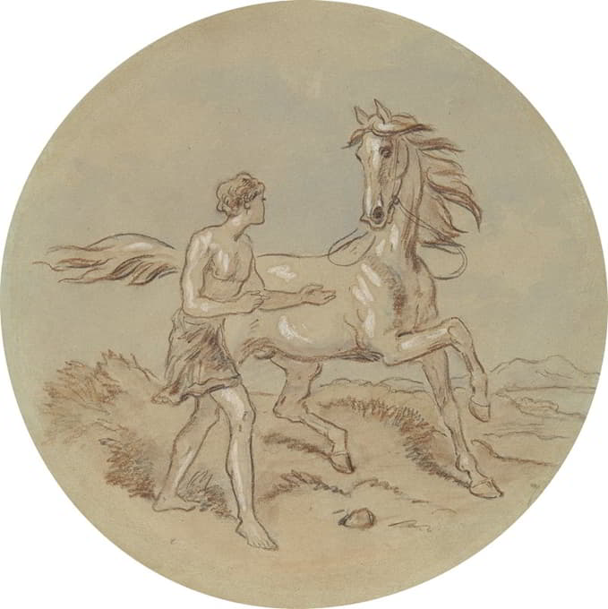 Hablot Knight Browne - Designs for a series of plates illustrating Venus and Adonis pl18