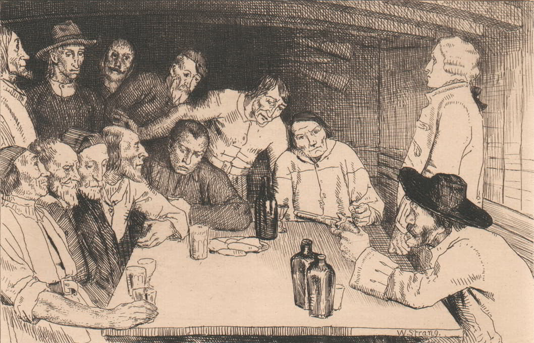 William Strang - The Pirate’s Council