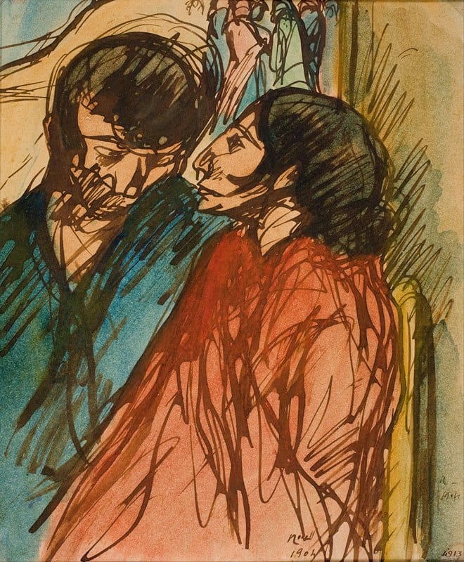 Isidre Nonell - Gypsy Couple