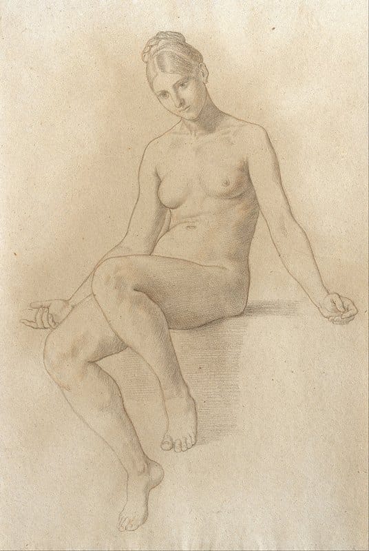 Julius Schnorr Von Carolsfeld - Female Nude