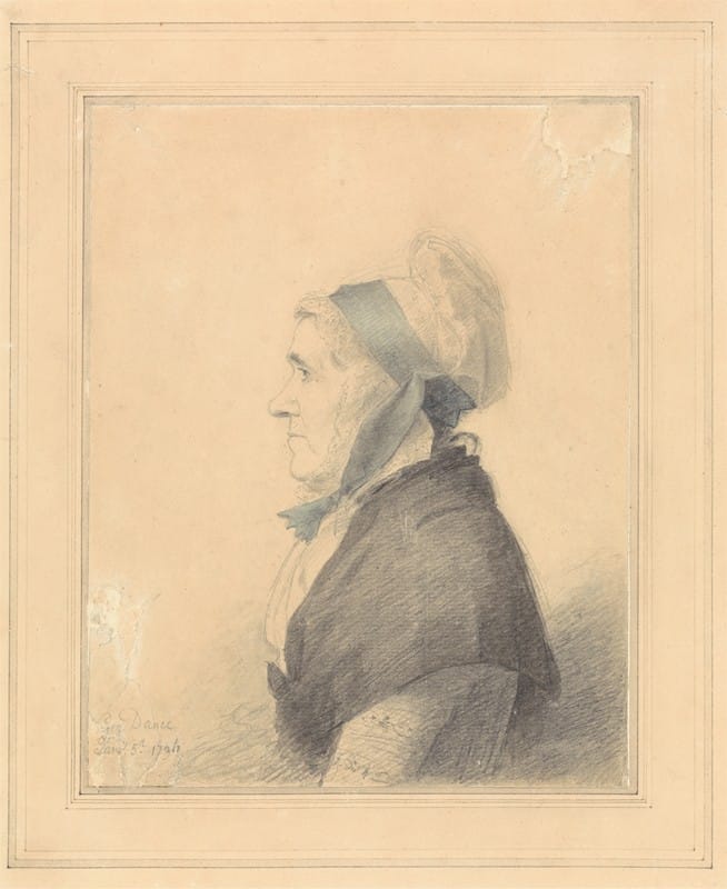 George Dance - Portrait of an Elderly Lady